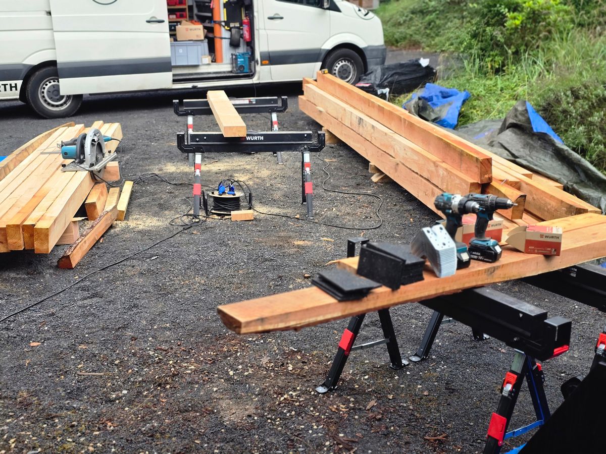 Holzbauprojekt